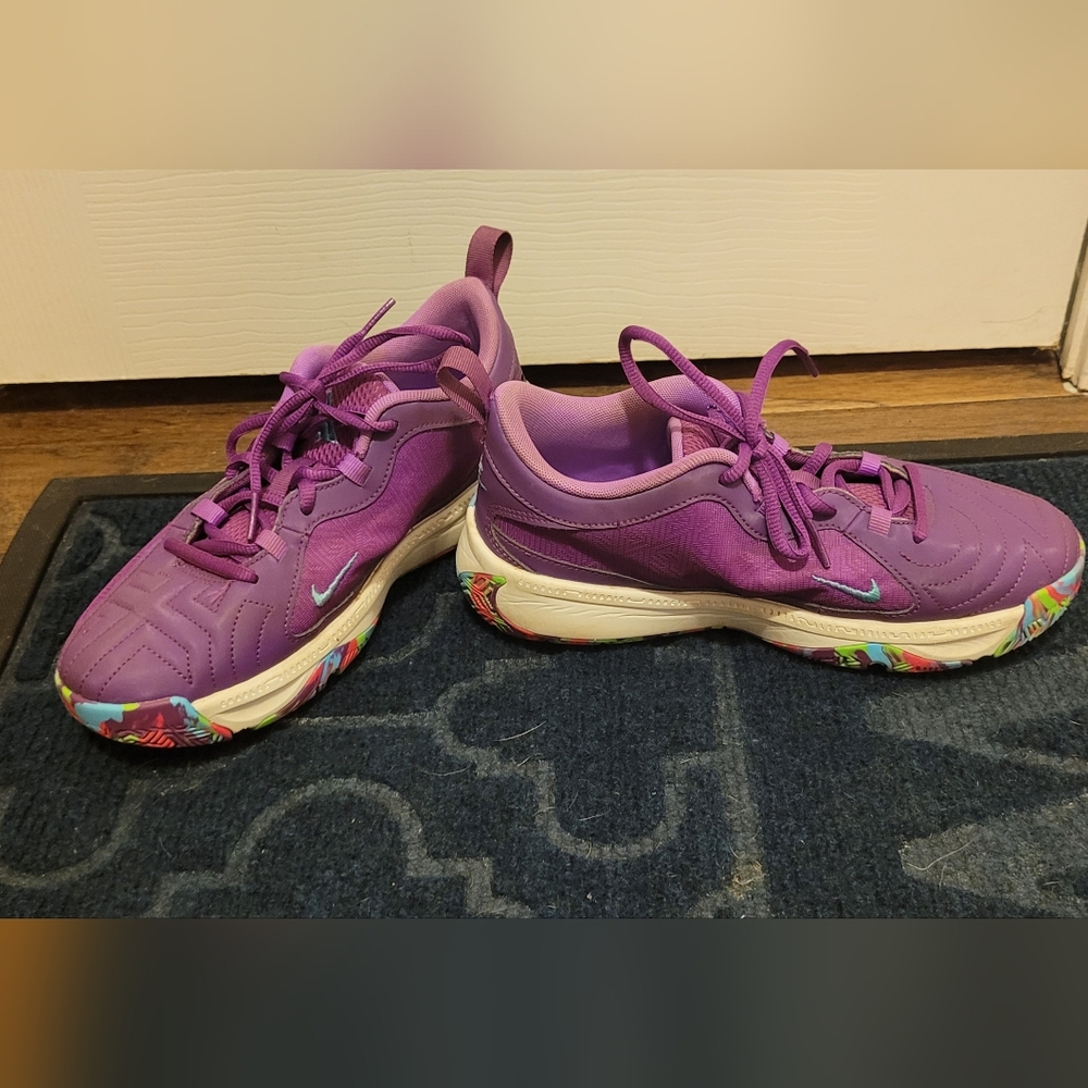 Nike Giannis Freak 5 DZ4486-500 Sneaker Kids 5Y Purple Basketball Shoes TF5042